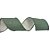 Fita Aramada Decorativa de Natal - Verde Água - 6,3cmx9,14m - 1 unidade - Cromus - Rizzo - Imagem 1