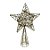 Topo Estrela para Árvore de Natal Plástico - Ouro - 29,5x20x5,5cm - 1 unidade - Cromus - Rizzo - Imagem 1