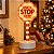 Luminária de Natal - "Santa Stop Here" - 27cm - 1 unidade - Rizzo - Imagem 1
