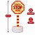 Luminária de Natal - "Santa Stop Here" - 27cm - 1 unidade - Rizzo - Imagem 2