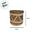 Cesta Decorativa Raoni de Seagrass - 33x33x31cm - 1 unidade - Rizzo - Imagem 2