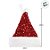 Gorro de Natal Decorativo - Vermelho com Lantejoulas - 20cm - 1 unidade - Cromus - Rizzo - Imagem 3