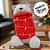 Pelúcia de Natal Urso Cinza - 10x21x12cm - 1 unidade - Rizzo - Imagem 6