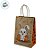 Sacola de Papel Kraft - 23,5x17x31,5cm - Páscoa Rabbit    - 10 unidades - Rizzo - Imagem 3