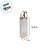 Sacola Transparente Fosca PVC com Alça Fibra - 12x35x9cm - 1 unidade - Rizzo - Imagem 2