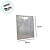 Sacola Transparente Fosca Pvc Alça Plana e Botão Branca - 31x24x12,5cm - 1 unidade - Rizzo - Imagem 2