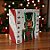 Sacola de Papel de Natal - Brinquedo Verde e Vermelho - 15,5x7x14,3cm - 1 unidade - FlorArte - Rizzo - Imagem 1