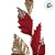 Galho Decorativo de Natal - Vermelho e Champagne com Glitter - 72cm - 1 unidade - Cromus - Rizzo - Imagem 4