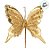 Pick Decorativo de Natal - Borboleta Dourada com Glitter - 30x24x3cm - 1 unidade - Cromus - Rizzo - Imagem 3