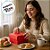 Mini Caixa Quadrada com Tampa - Charming Red - 10 unidades - Cromus - Rizzo - Imagem 4