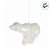 Enfeite Decorativo Para Pendurar de Natal - Urso Polar Branco - 5x3cm - 1 unidade - Cromus - Rizzo - Imagem 4