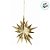 Enfeite Decorativo Para Pendurar de Natal - Estrela Natalina Ouro - 11x11cm - 1 unidade - Cromus - Rizzo - Imagem 3