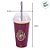 Copo Shake Harry Potter - Plataforma - Vinho - 500ml - 1 unidade - Plasútil - Rizzo - Imagem 3