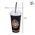 Copo Shake Harry Potter - Hogwarts - Preto - 500ml - 1 unidade - Plasútil - Rizzo - Imagem 3