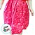 Vestido de Festa Junina Colorido - Bonequinha - Laranja e Rosa - G - 1 unidade - Rizzo - Imagem 4