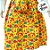 Vestido de Festa Junina Colorido - Fofurinha - Verde e Amarelo Florido - GG - 1 unidade - Rizzo - Imagem 4