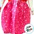 Vestido de Festa Junina Colorido - Bonequinha - Laranja e Rosa - GG - 1 unidade - Rizzo - Imagem 4