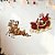 Painel Decorativo - Trenó Papai Noel - 45,5x73cm - 1 unidade - Regina - Rizzo - Imagem 1