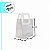 Sacola Transparente PVC com Alça Retangular Couro Branco - 16,4x14,2x7,3cm - 1 unidade - Cromus - Rizzo - Imagem 3