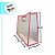 Sacola Transparente Fosca Horizontal Pvc Alça Plana Rosa Claro - 22x30x9cm - 10 unidades - 10 unidades - Cromus - Rizzo - Imagem 2