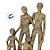 Escultura Família em Poliresina - 22x14,5cm - 1 unidade - Rizzo - Imagem 2