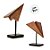 Escultura Avião em Madeira - 23x19cm - 1 unidade - Rizzo - Imagem 2
