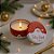 Vela Aromática De Natal - Lata Metálica Feliz Natal - 70g  - 1 unidade - Rizzo - Imagem 1