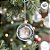 Enfeite Para Pendurar de Natal - Quadro de Foto Redondo Prata - 12,5x12,5cm  - 6 unidades - Cromus - Rizzo - Imagem 5