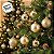 Bolas de Natal em Tubo - Champagne Fosco com Glitter - 8x8cm - 6 unidades - Cromus - Rizzo - Imagem 4