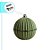 Bolas de Natal - Gomos Verde/Glitter - 15x15cm   - 1 unidade - Cromus - Rizzo - Imagem 3
