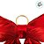 Laço de Lamê Vermelho P - 21x21cm - 1 unidade - Rizzo - Imagem 4