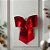 Laço Decorativo Lamê Vermelho - 23,5cm - 1 unidade - Rizzo - Imagem 1