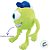Pelúcia Mike Wazowski - Universidade Monstros - 35cm - 1 unidade - Disney Original - Rizzo - Imagem 5