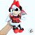 Pelúcia Minnie Mouse de Natal - Xadrez Verde e Vermelha - 15cm - 1 unidade - Disney Original - Rizzo - Imagem 9