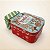 Lata de Metal de Natal - Pote Santa´s Cookies - 15x9,8x5,8cm - 1 unidade - Rizzo - Imagem 1