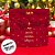 Sacola de Natal Laminada com Zip - Desejos Vermelho e Ouro - 32x40x9cm - 1 unidade - Cromus - Rizzo - Imagem 4