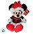 Pelúcia Minnie Mouse de Natal - Xadrez Verde e Vermelha - 30cm - 1 unidade - Disney Original - Rizzo - Imagem 9