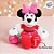 Pelúcia Minnie com Caixa de Presente Personalizado - 36cm - 1 unidade - Disney Original - Rizzo - Imagem 1