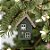 Enfeite Para Pendurar de Natal - Casinha Verde - 15x10x1cm - 1 unidade - Cromus - Rizzo - Imagem 1