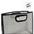 Sacola Transparente Fosca Pvc Alça Plana Preto - 22x26x10cm - 12 unidades - Rizzo - Imagem 2