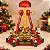 Cenário De Natal - Brinquedo de Parque de Diversão com Som , Luz e Movimento - 26,5x24x28cm - RZO0233 - 1 un - Rizzo - Imagem 1