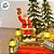 Cenário De Natal - Roda Gigante com Som , Luz e Movimento - 24x17x22cm - RZO2325 - 1 unidade - Rizzo - Imagem 8