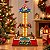 Cenário De Natal - Brinquedo de Parque de Diversão com Som , Luz e Movimento - 23x23x55cm - RZO2323 - 1 unidade - Rizzo - Imagem 1