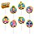 Pick Decorativo para Doces - Stumble Guys - 5x10cm - 8 unidades - Regina - Rizzo - Imagem 1