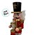 Soldado de Chumbo de Madeira com Bateria - Vermelho - 25cm - 1 unidade - Artlille  - Rizzo - Imagem 2