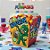 Cachepot Papel Festa PJ Masks  - 8 unidades - Regina - Rizzo - Imagem 1