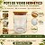Pote de Vidro Hermético com Tampa de Bambu - 9x12cm - 600ml  - 1 unidade - Rizzo - Imagem 2