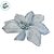 Poinsétia Decorativa - Magnólia Azul Claro - 23cm - 1 unidade - Cromus - Rizzo - Imagem 3