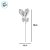 Pick Decorativo Orelha Coelhinho Azul - 15cm - 1 unidade - Cromus - Rizzo - Imagem 2