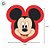 Aplique Imp em EVA - Mickey Mouse - 5x5cm - 12 unidades - Disney Original - Rizzo - Imagem 3